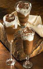 Doce gelado creme de avelã Fugini